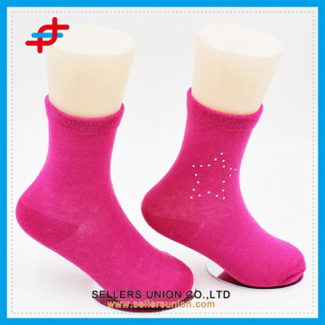 2015 Girls Lightweight Quarter Socks/Pink Glitter Ankle Socks